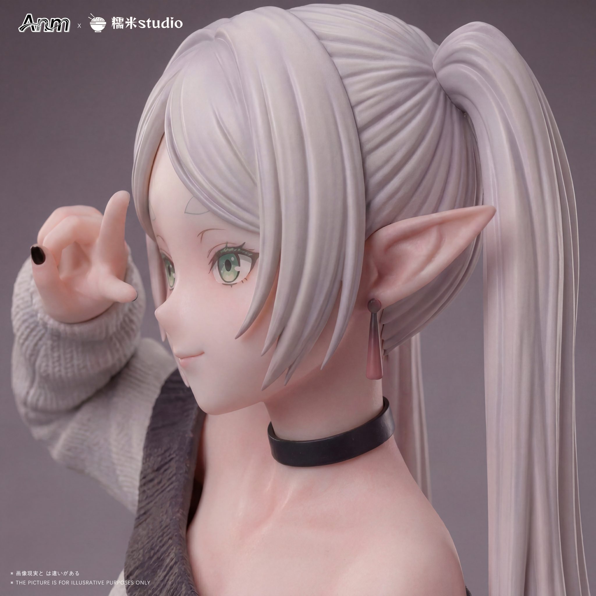 Frieren: Beyond Journey’s End – Frieren 1/6 Scale TOPGK Resin Statue – Anm × NuoMi Studio - Image 4