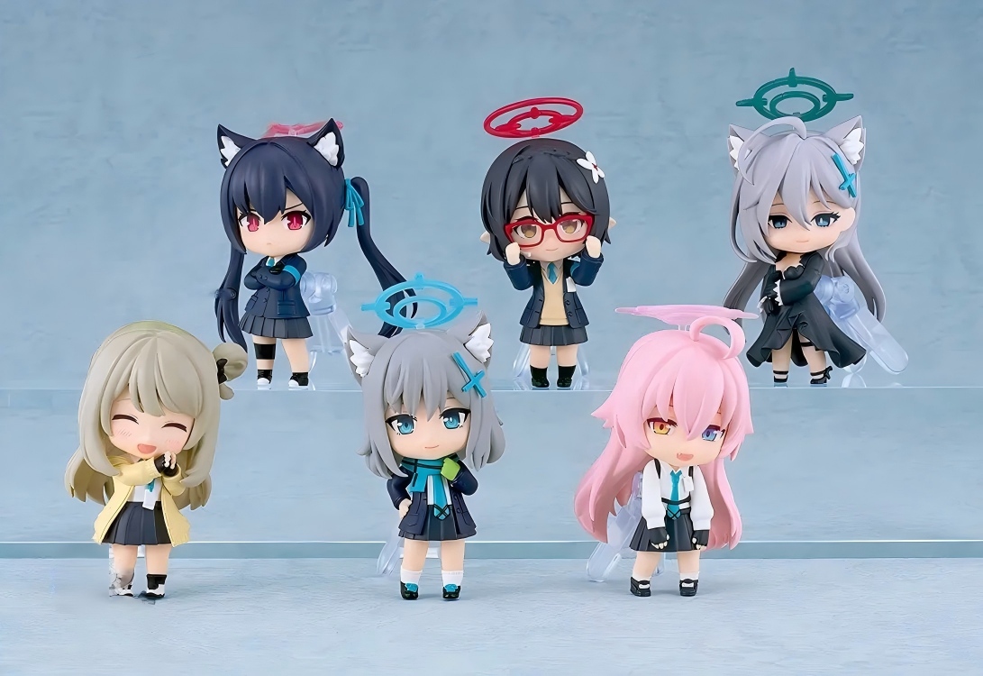 GOOD SMILE COMPANY Blue Archive Sunaookami Shiroko Takanashi Hoshino Nonomi Kuromi Serika Okusora Ayane