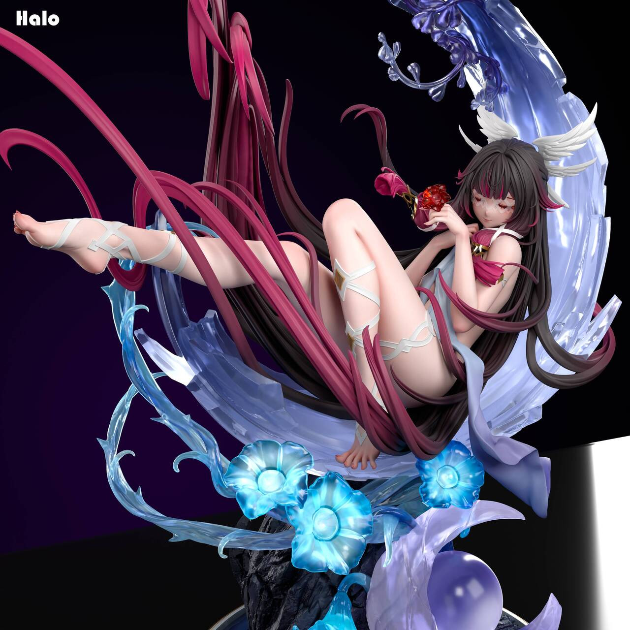 Genshin Impact Columbina 1/6 & 1/4 Scale TOPGK Statue – Halo Studio - Image 2