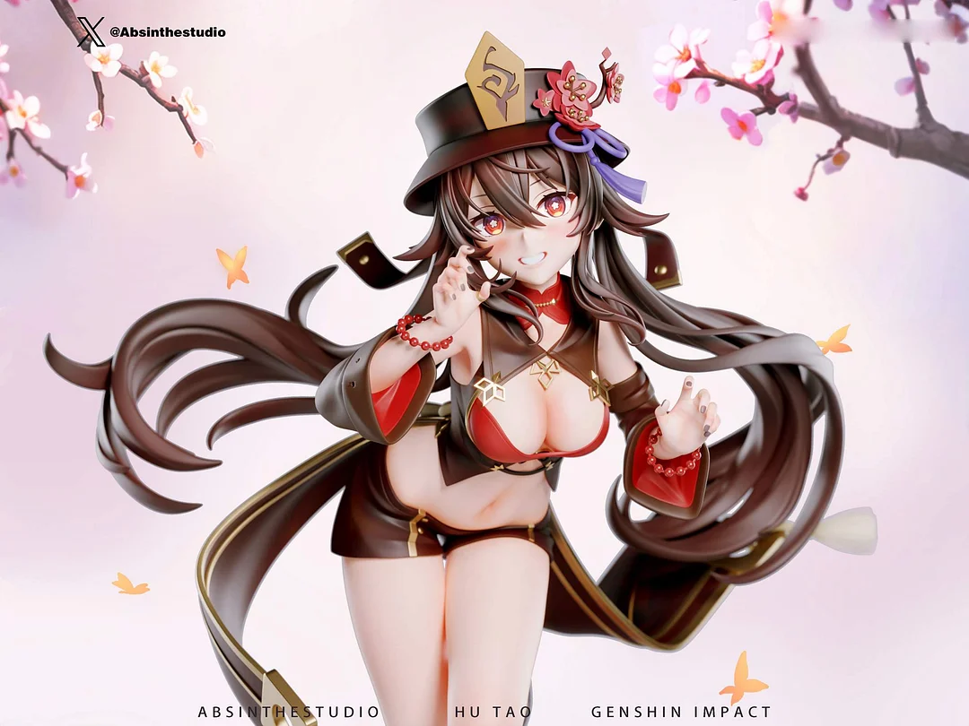 Genshin Impact HuTao 1/6 Scale Resin Statue - ABsinthe Studio