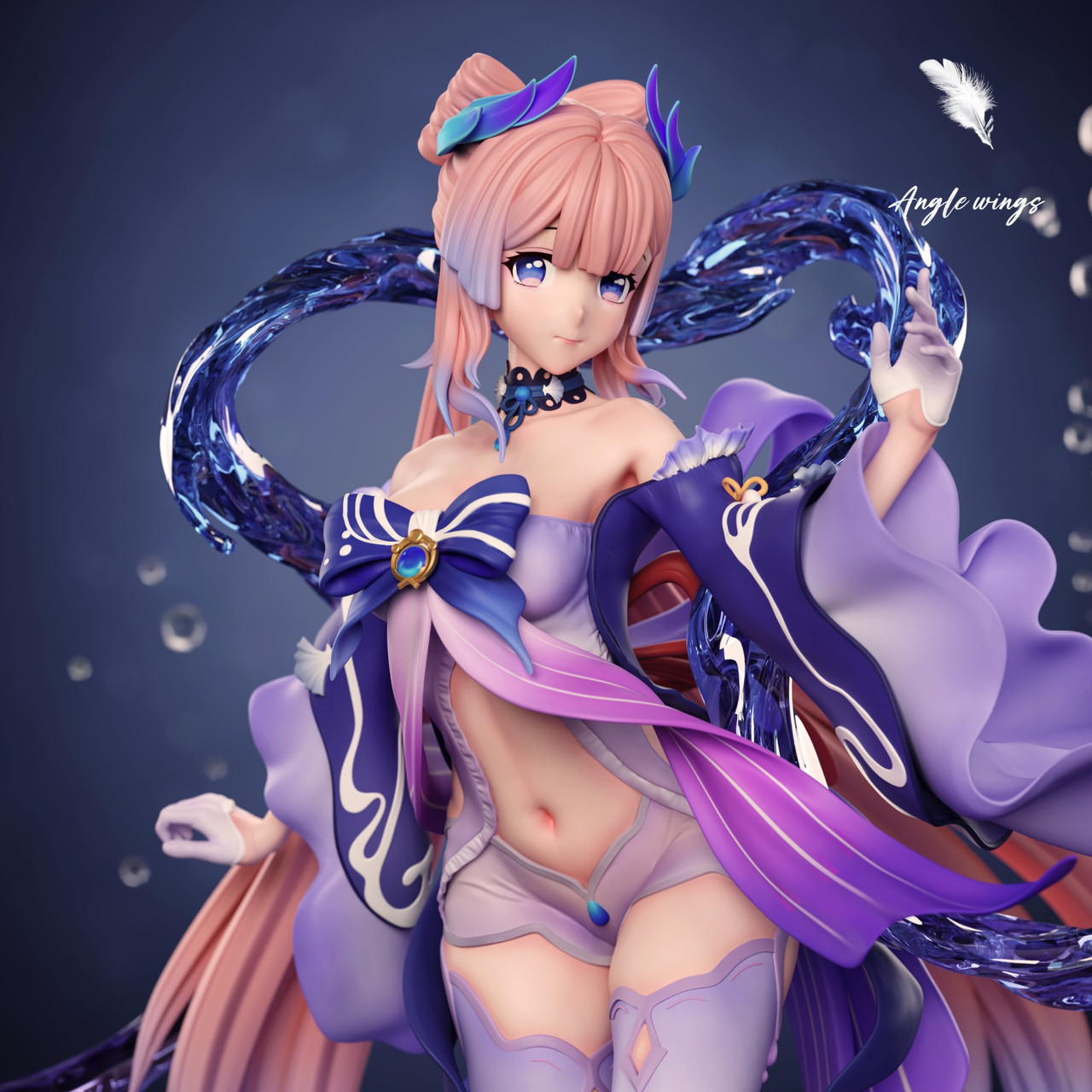 Genshin Impact Sangonomiya Kokomi1/6 Scale TOPGK Statue – Angle Wings Studio - Image 2