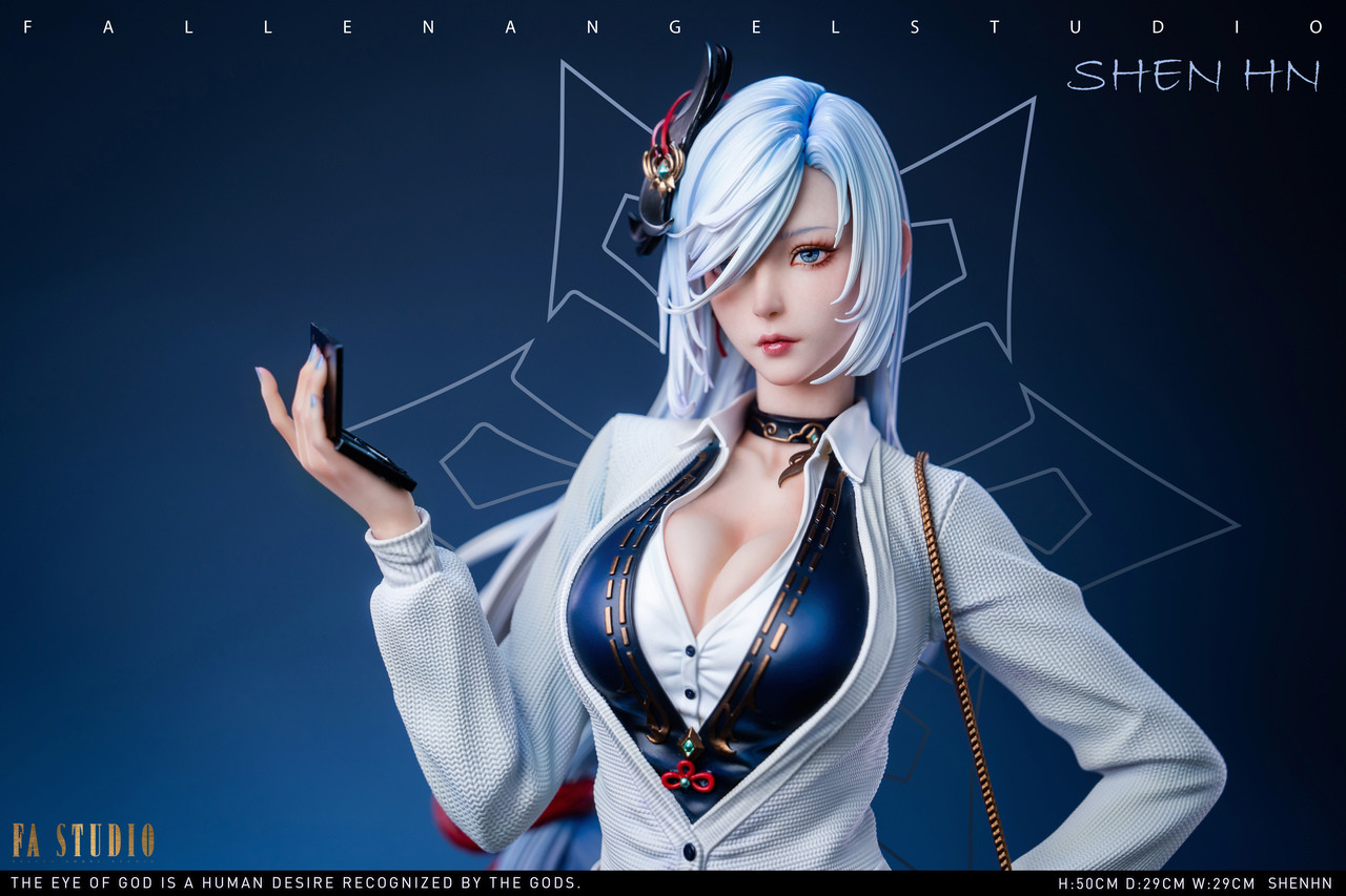 Genshin Impact Shenhe1/4 Scale TOPGK Statue – FA Studio - Image 3