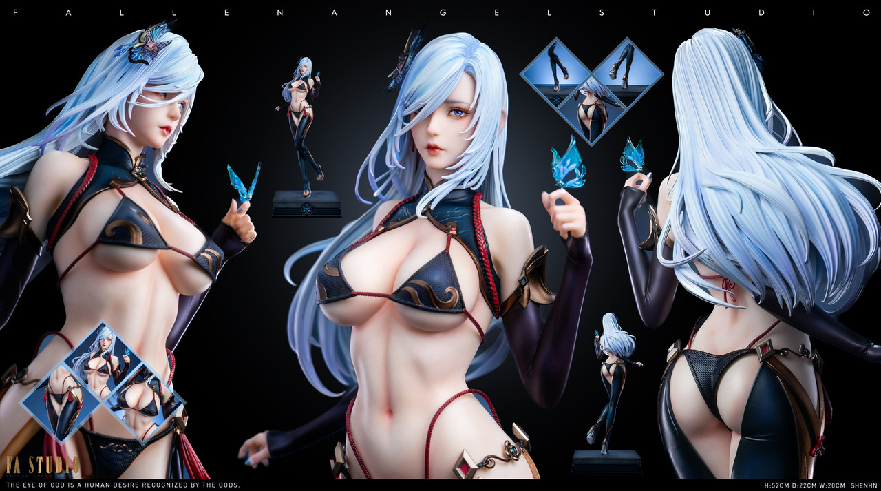 Genshin Impact Shenhe1/4 Scale TOPGK Statue – FA Studio - Image 8