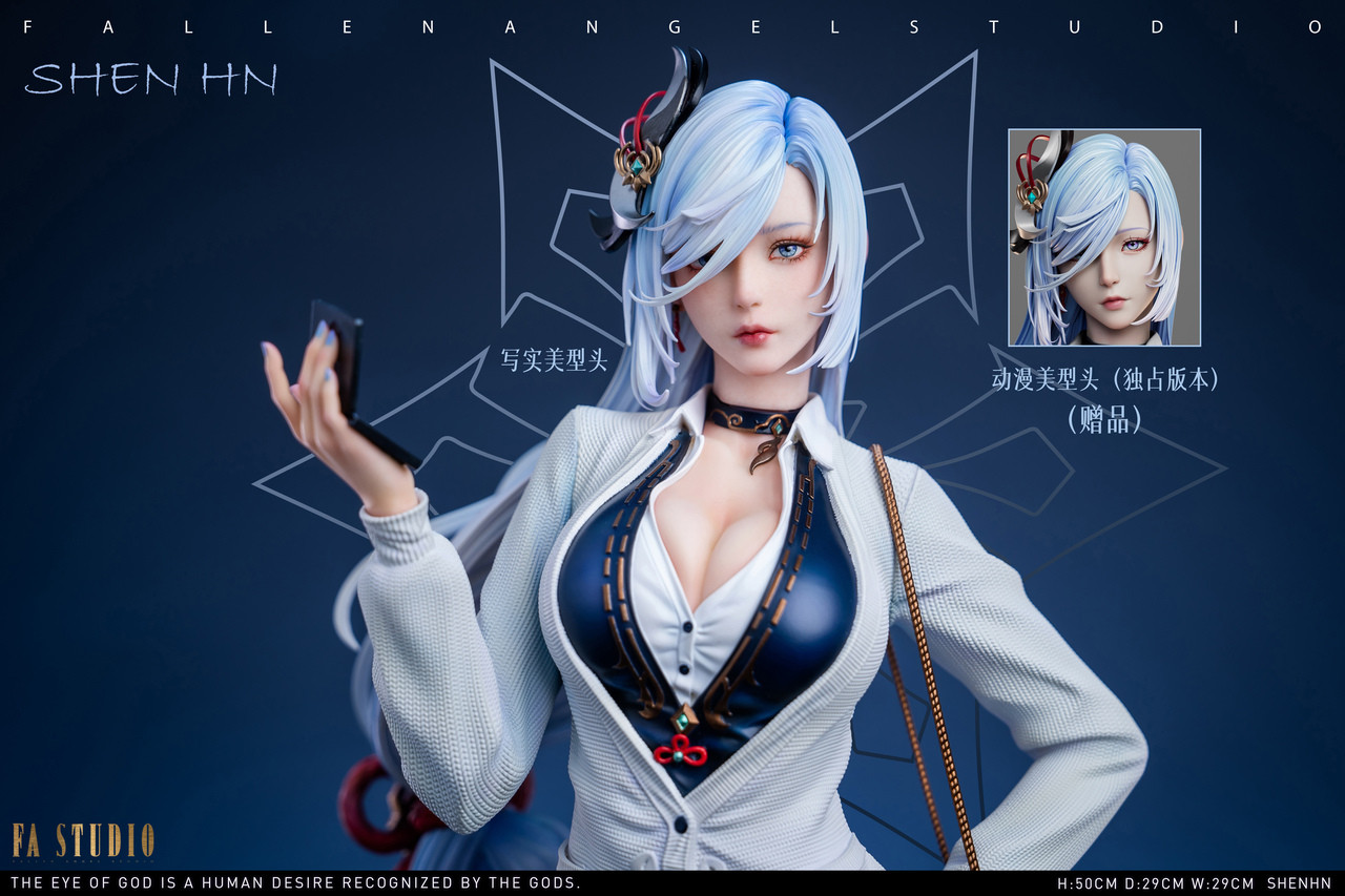 Genshin Impact Shenhe1/4 Scale TOPGK Statue – FA Studio - Image 7