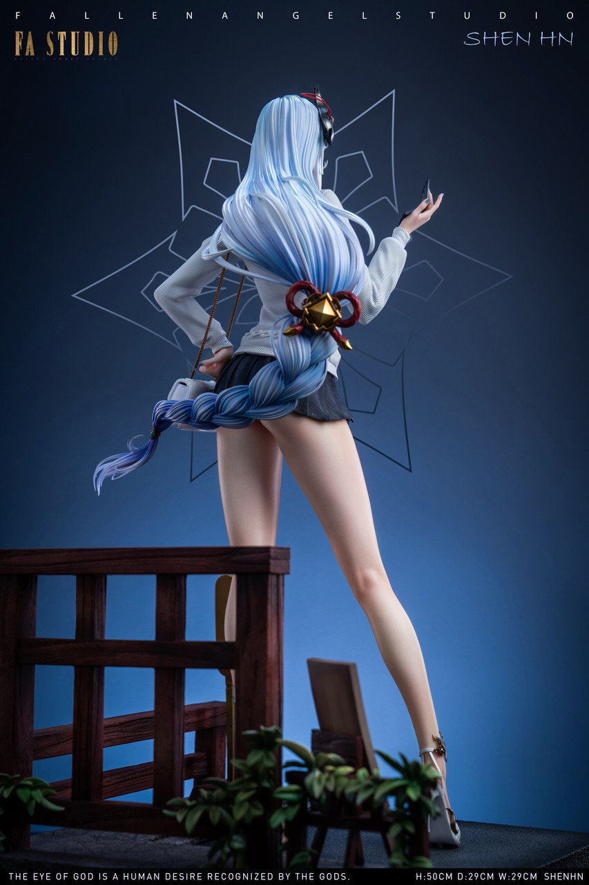 Genshin Impact Shenhe1/4 Scale TOPGK Statue – FA Studio - Image 5