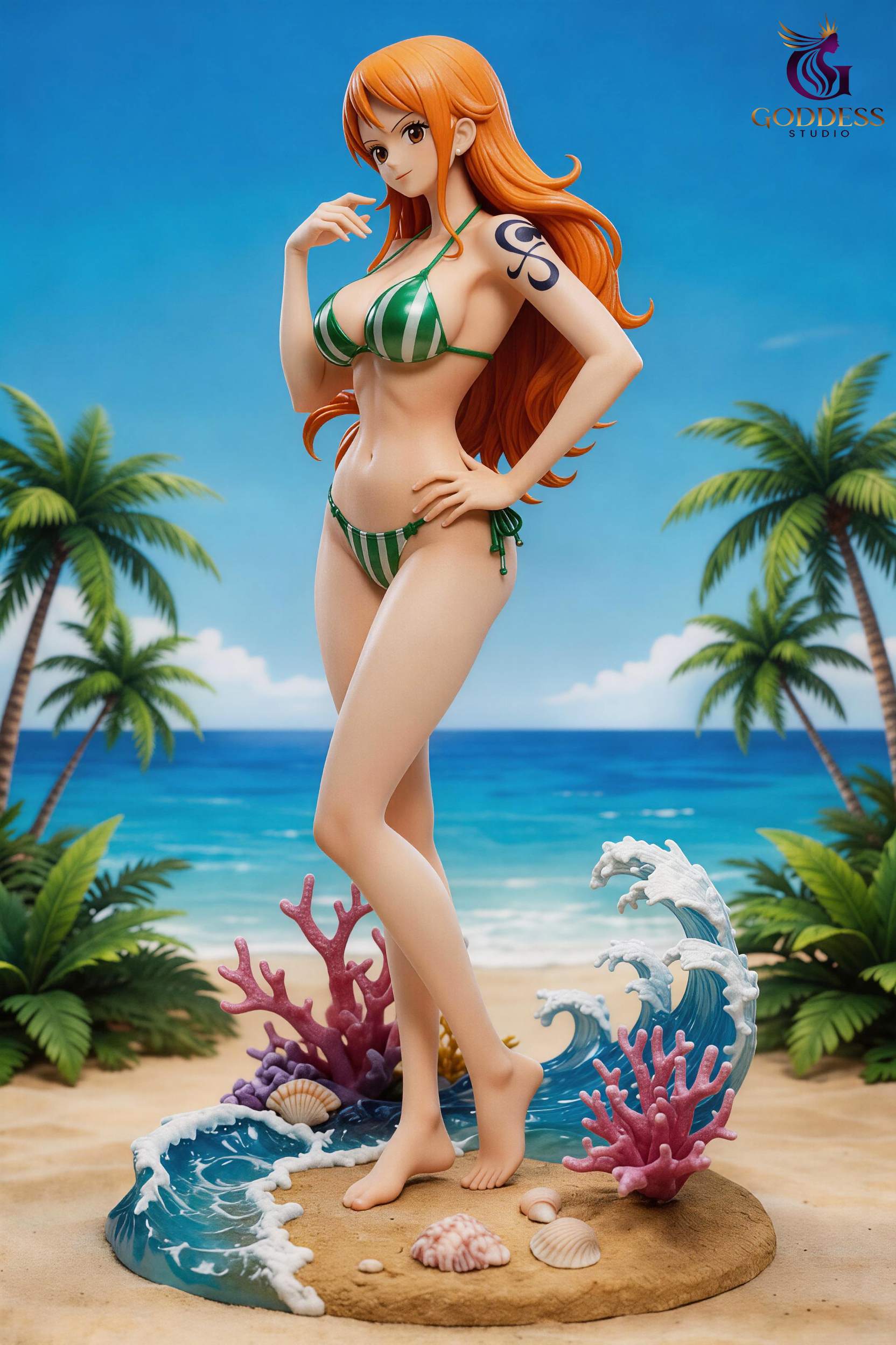 Goddess Studio - One Piece Nami 16 Scale Limited Edition Statue