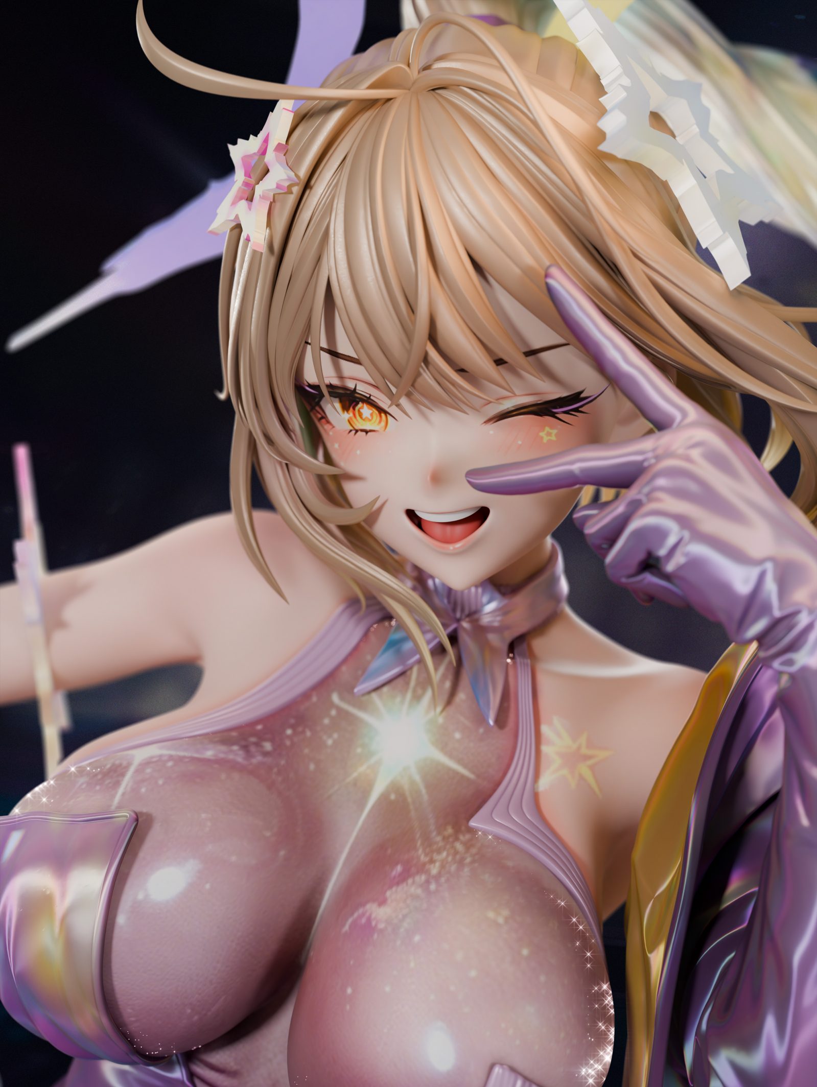 Goddess of Victory: NIKKE Annis 1/6 Scale TOPGK Resin Statue-QIAN BEN YING STUDIO - Image 3