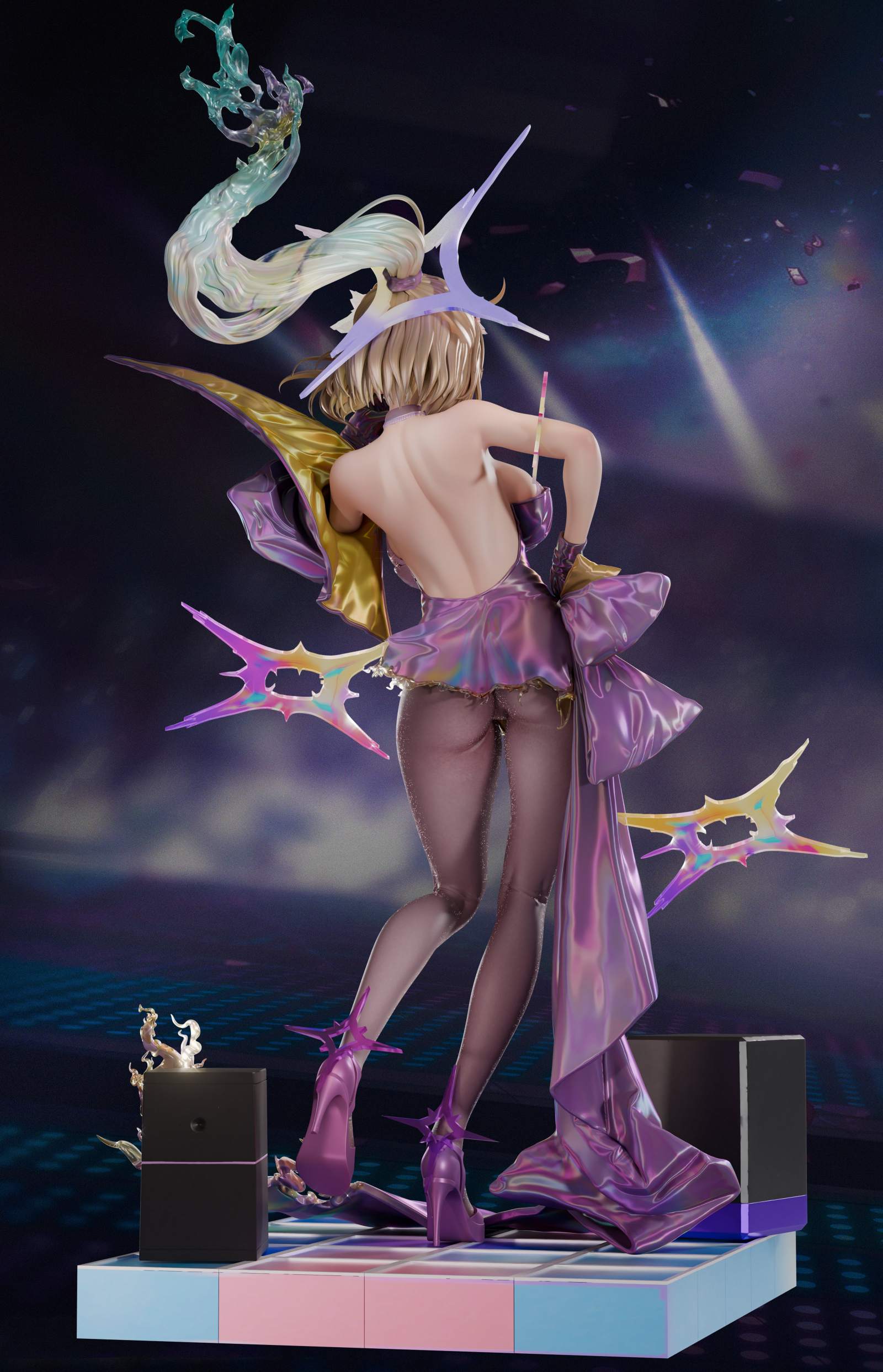 Goddess of Victory: NIKKE Annis 1/6 Scale TOPGK Resin Statue-QIAN BEN YING STUDIO - Image 5