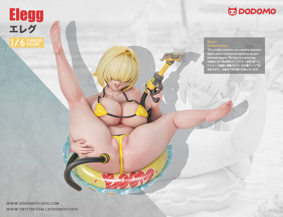 Goddess of Victory: NIKKE Elegg 1/6 Scale TOPGK Statue – Dodomo Studio - Image 11