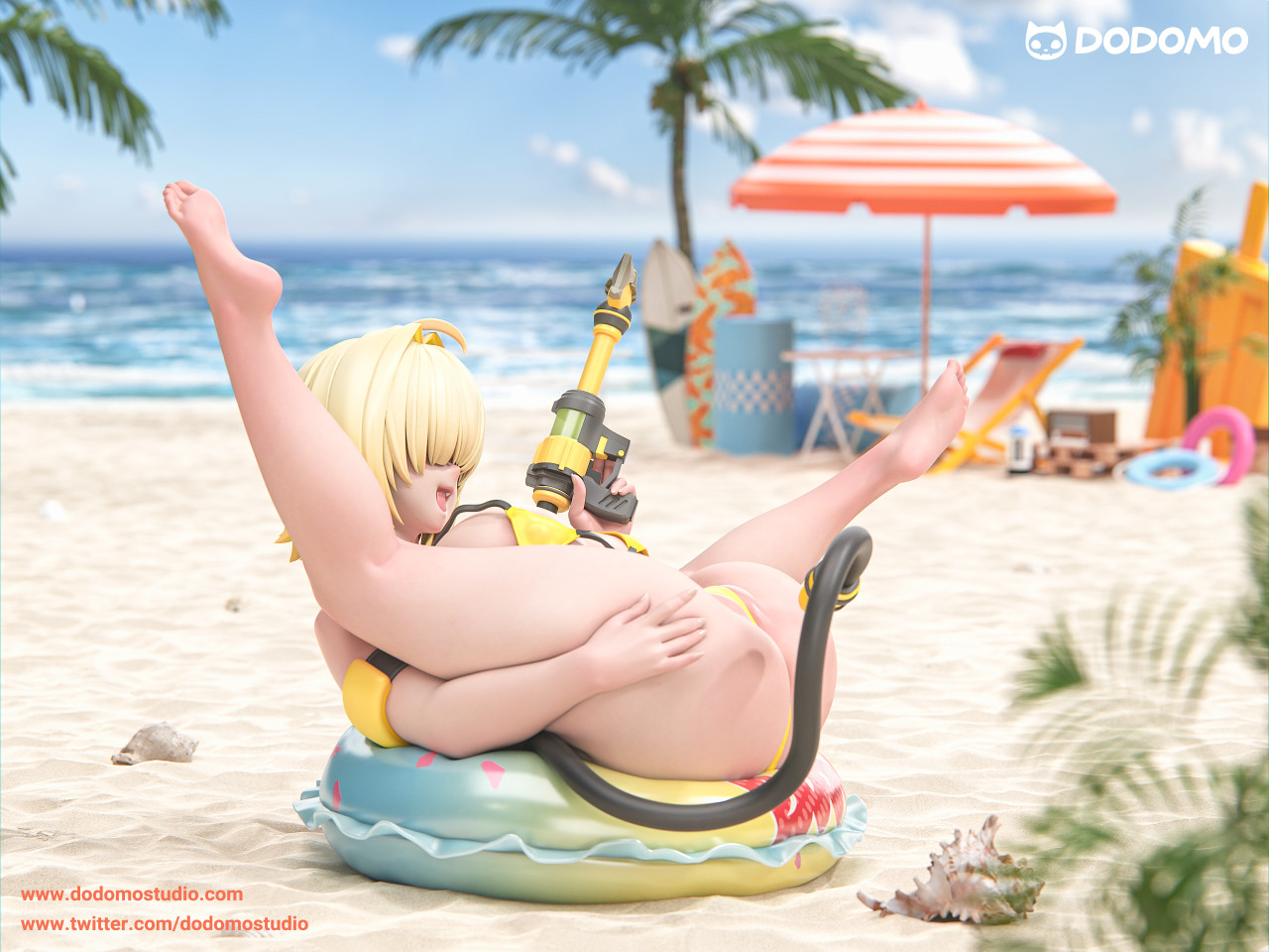 Goddess of Victory: NIKKE Elegg 1/6 Scale TOPGK Statue – Dodomo Studio - Image 9