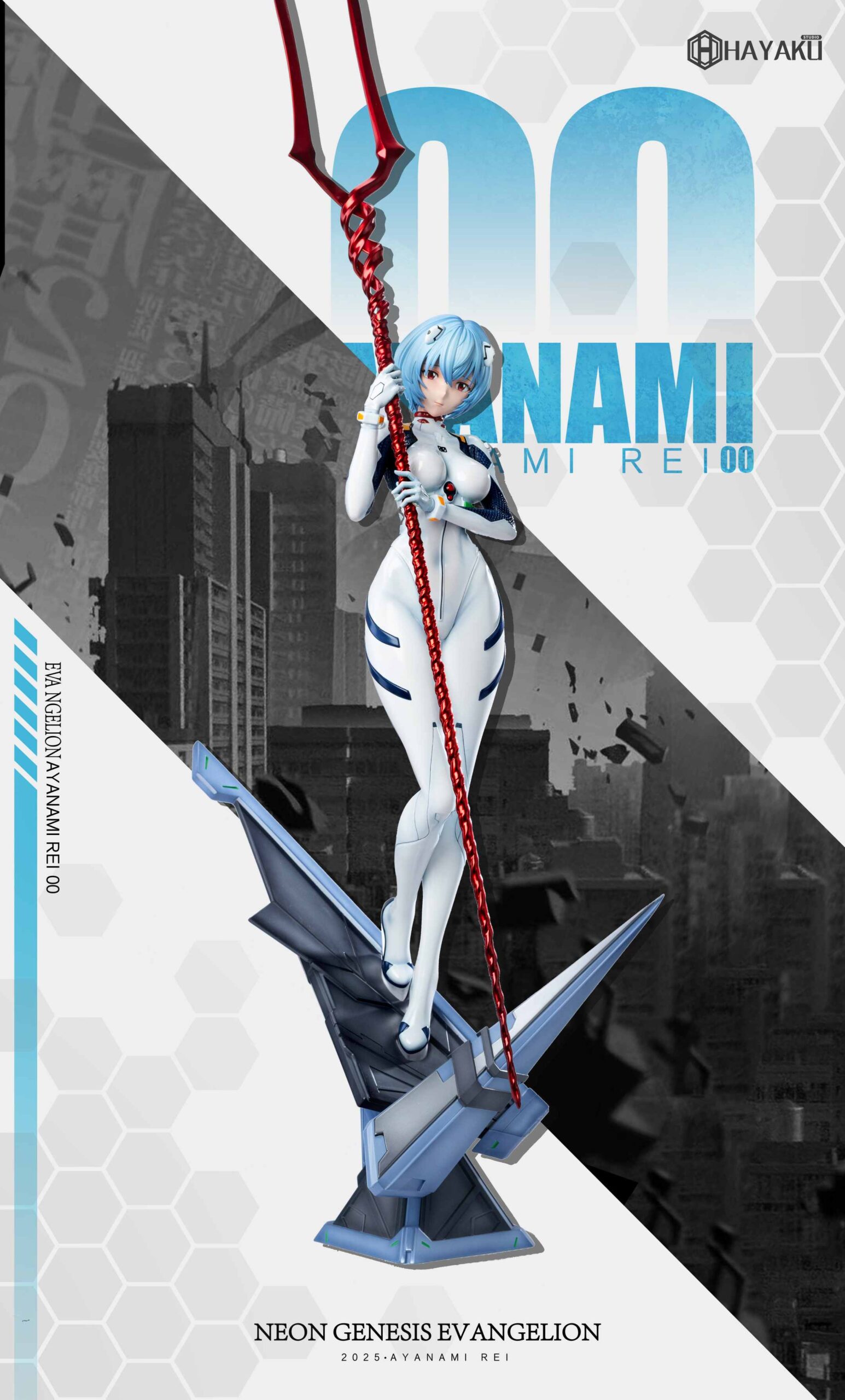 HAYAKU Studio Neon Genesis Evangelion Soryu Asuka Langley Ayanami Rei