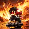 HXH Studio Demon Slayer Kokushibo Yoriichi Tsugikuni