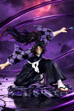 Alternative view of HXH Studio - Yoriichi Tsugikuni X Kokushibo Demon Slayer Statue
