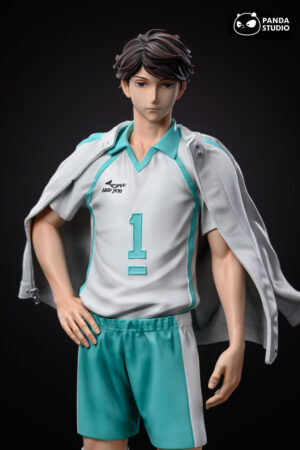 Alternative view of Haikyuu!! Oikawa Tooru 1/6 Scale TOPGK Figure- Panda Studio