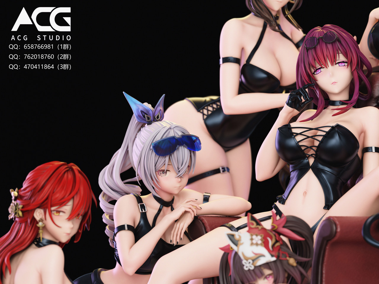 Honkai: Star Rail Nine Girls Diorama Statue 1/6 Scale Resin - ACG Studio - Image 7