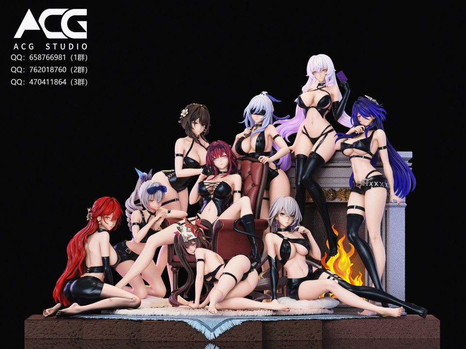 Honkai: Star Rail Nine Girls Diorama Statue 1/6 Scale Resin - ACG Studio - Image 4
