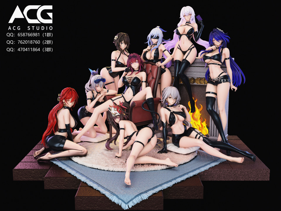 Honkai: Star Rail Nine Girls Diorama Statue 1/6 Scale Resin - ACG Studio - Image 3