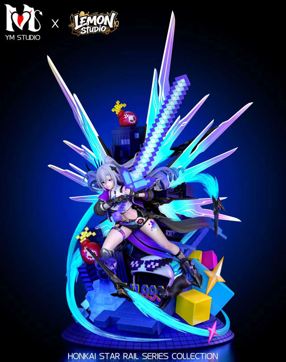 Honkai: Star Rail Silver Wolf 1/4 Scale TOPGK Resin Statue -YM × Lemon Studio - Image 7