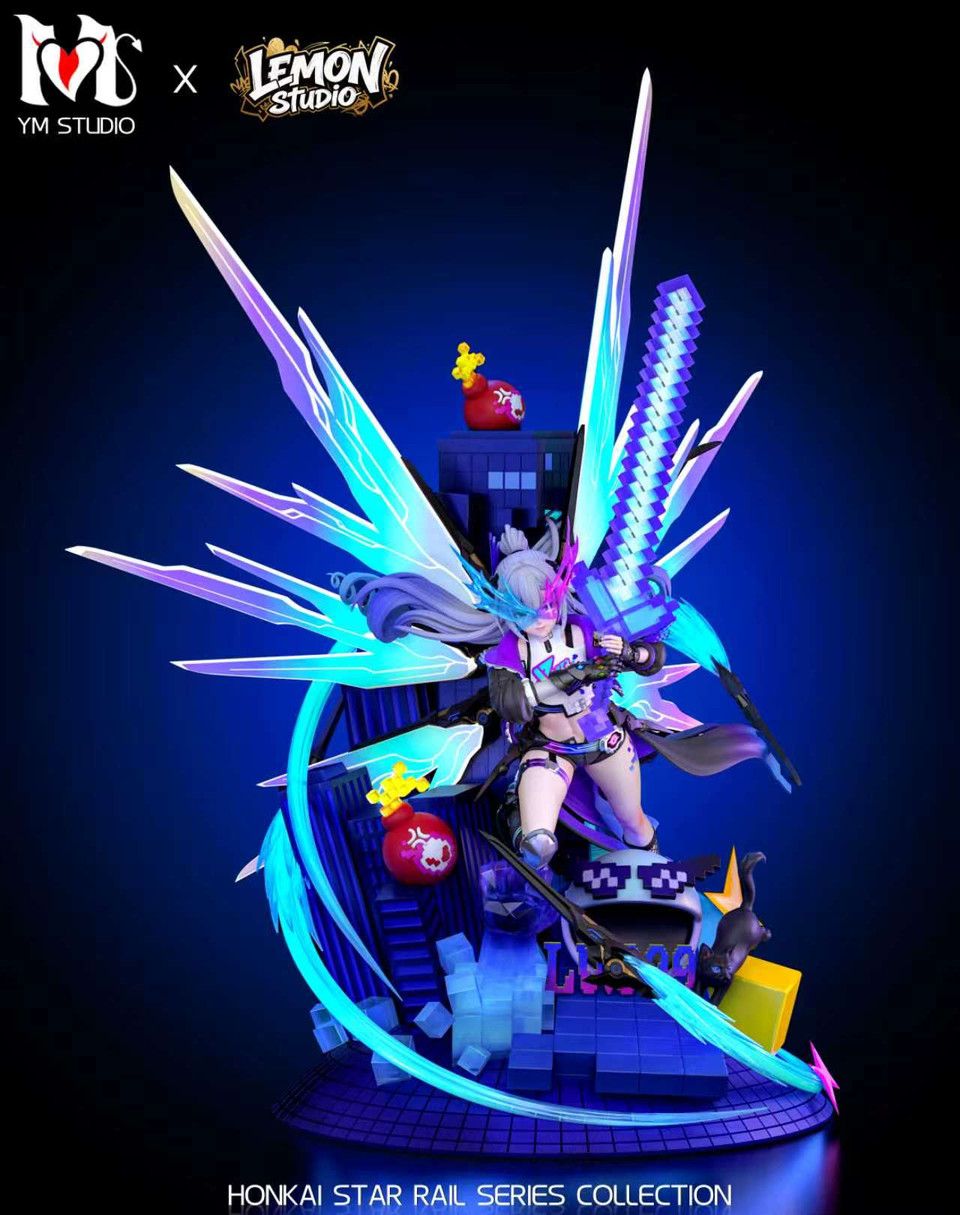Honkai Star Rail Silver Wolf 14 Scale TOPGK Resin Statue -YM × Lemon Studio