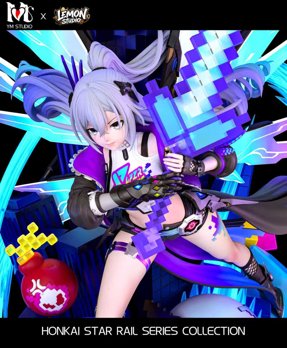 Honkai: Star Rail Silver Wolf 1/4 Scale TOPGK Resin Statue -YM × Lemon Studio - Image 5