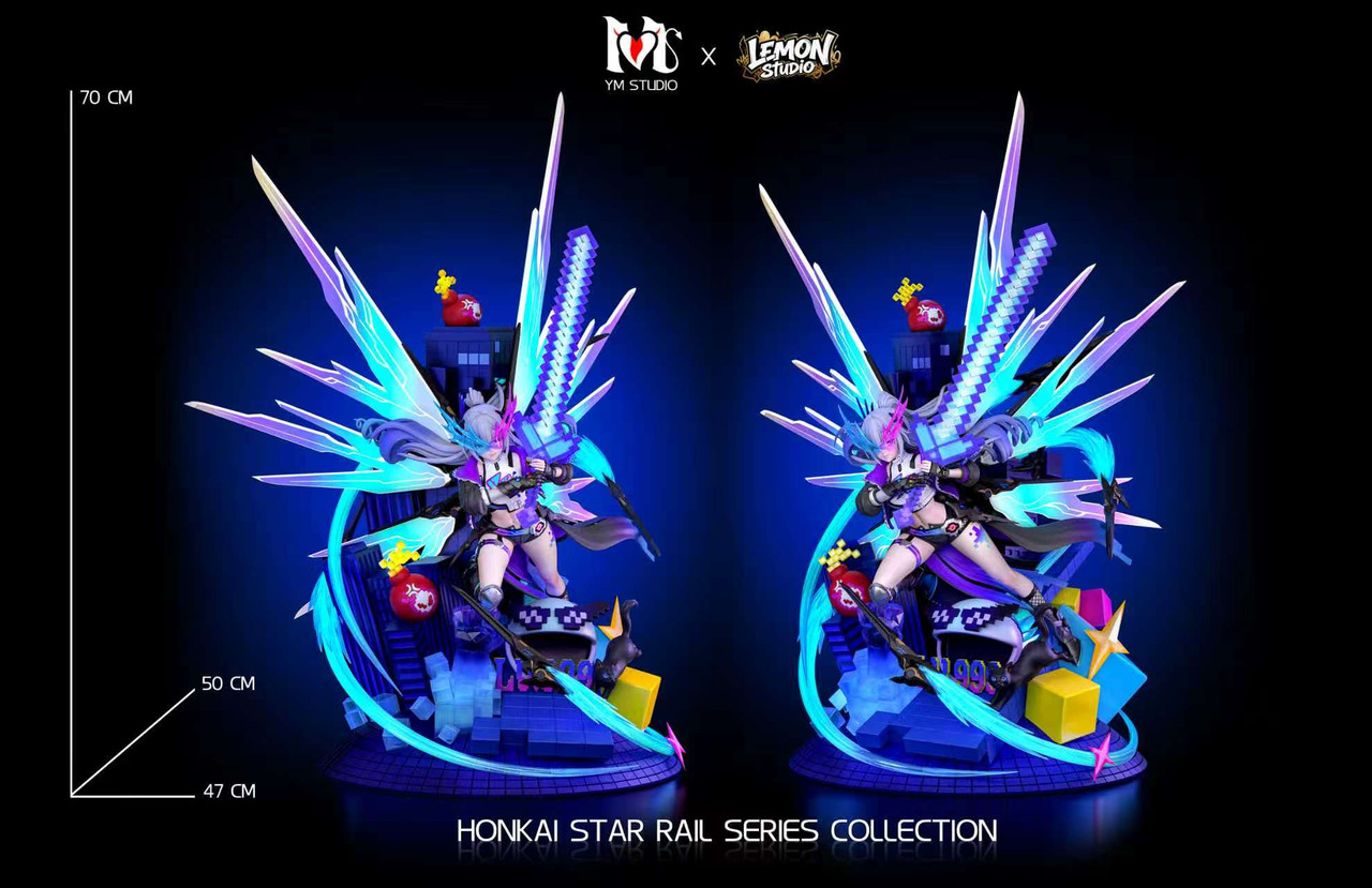 Honkai: Star Rail Silver Wolf 1/4 Scale TOPGK Resin Statue -YM × Lemon Studio - Image 3