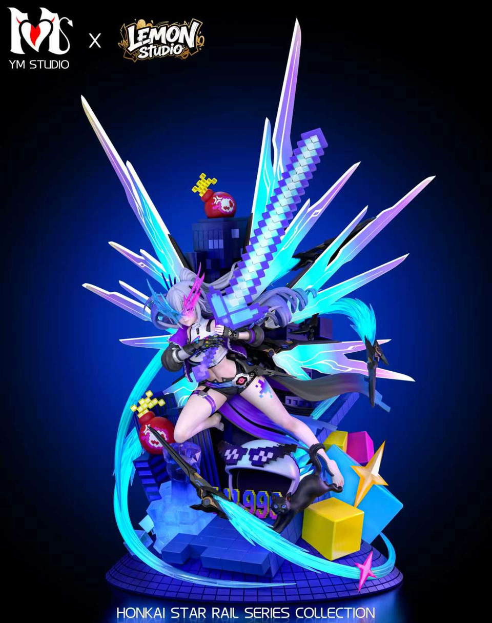 Honkai Star Rail Silver Wolf 14 Scale TOPGK Resin Statue -YM × Lemon Studio