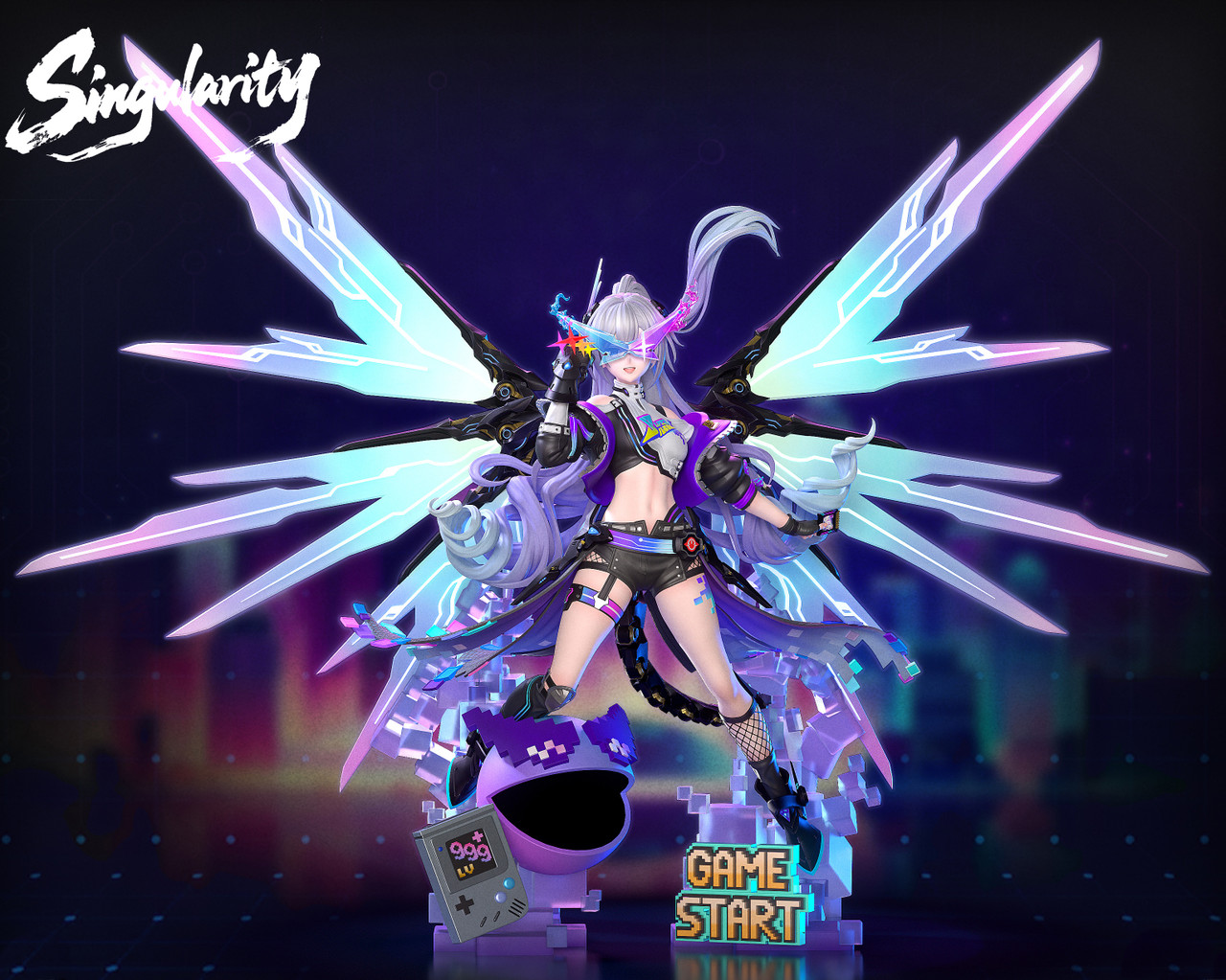 Honkai Star Rail Silver Wolf 16 Scale Resin Statue –Singularity Studio