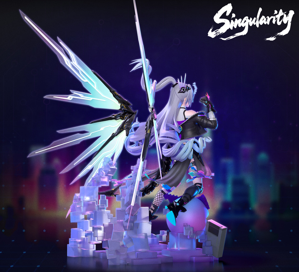 Honkai: Star Rail Silver Wolf 1/6 Scale Resin Statue –Singularity Studio - Image 3