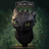 How to Train Your Dragon Toothless 11 Life-Size Bust Statue - Elite Creature Collectibles