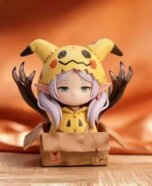 Huan Zhuang She Studio – Frieren Beyond Journey's End Frieren Cosplay Pokémon Mimikyu Premium Resin Statue