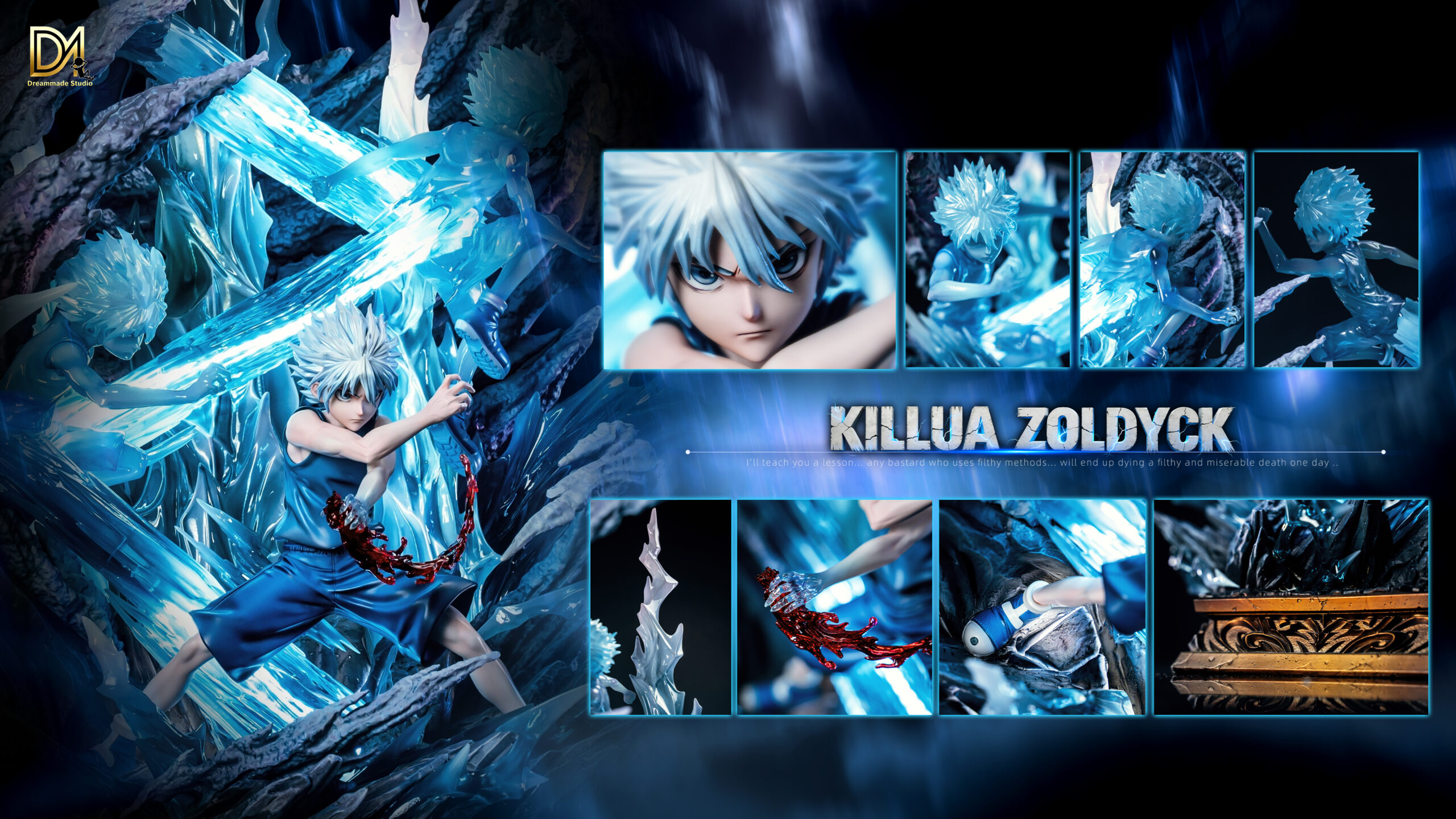 Hunter × Hunter Killua Zoldyck 1/6 Scale TOPGK Resin Statue -Dreammade Studio - Image 7