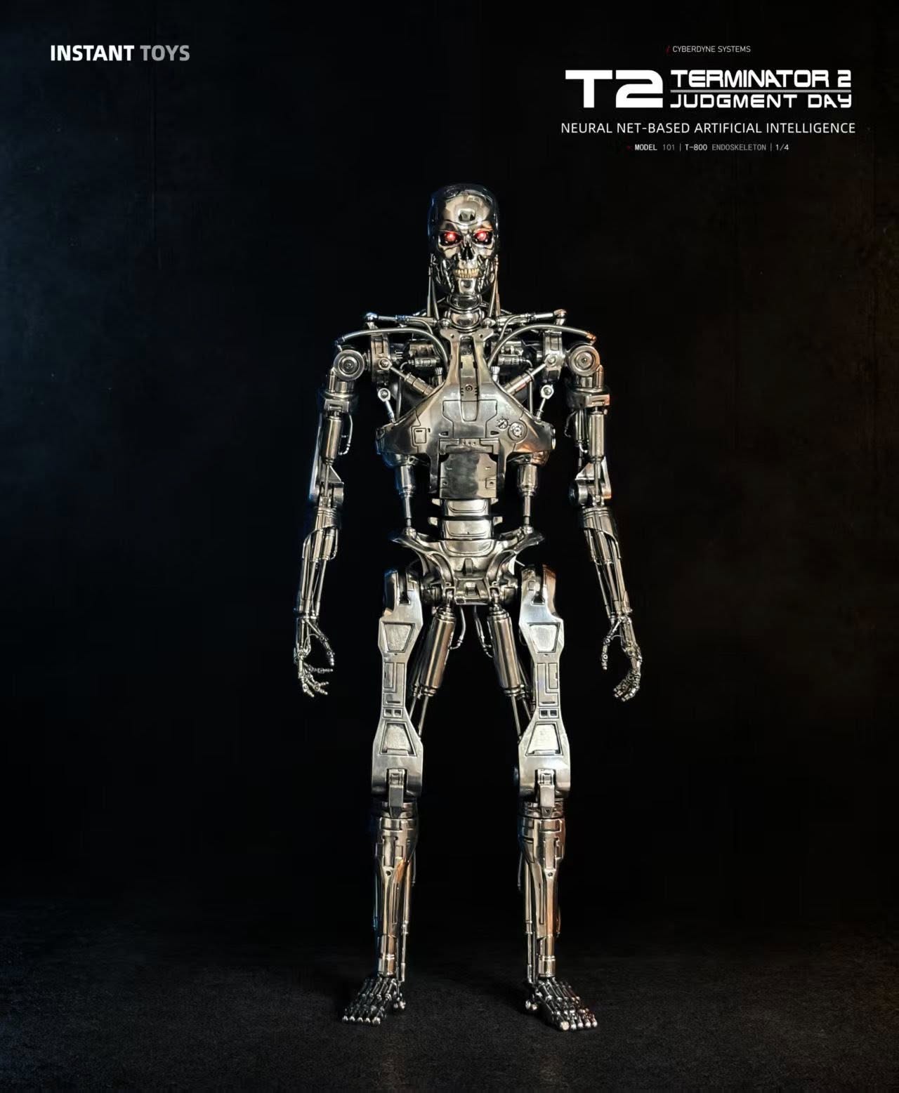 INSTANT TOYS - The Terminator Neural Net-Based Artificial Intelligence 14 Scale Statue