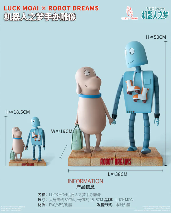 LUCK MOAI Robot Dreams Dog Robot