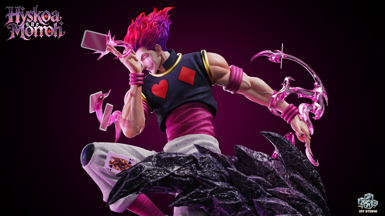 Icy Studio - Hunter x Hunter Illumi Zoldyck & Hyskoa 1/6 Scale TOPGK Statue - Image 11