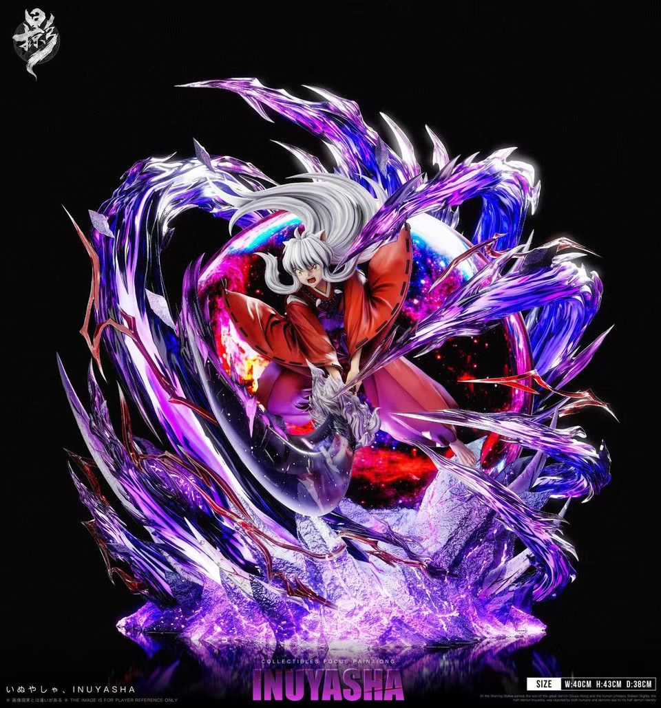 Inuyasha – Inuyasha LED Statue – LueYing Studio - Image 4