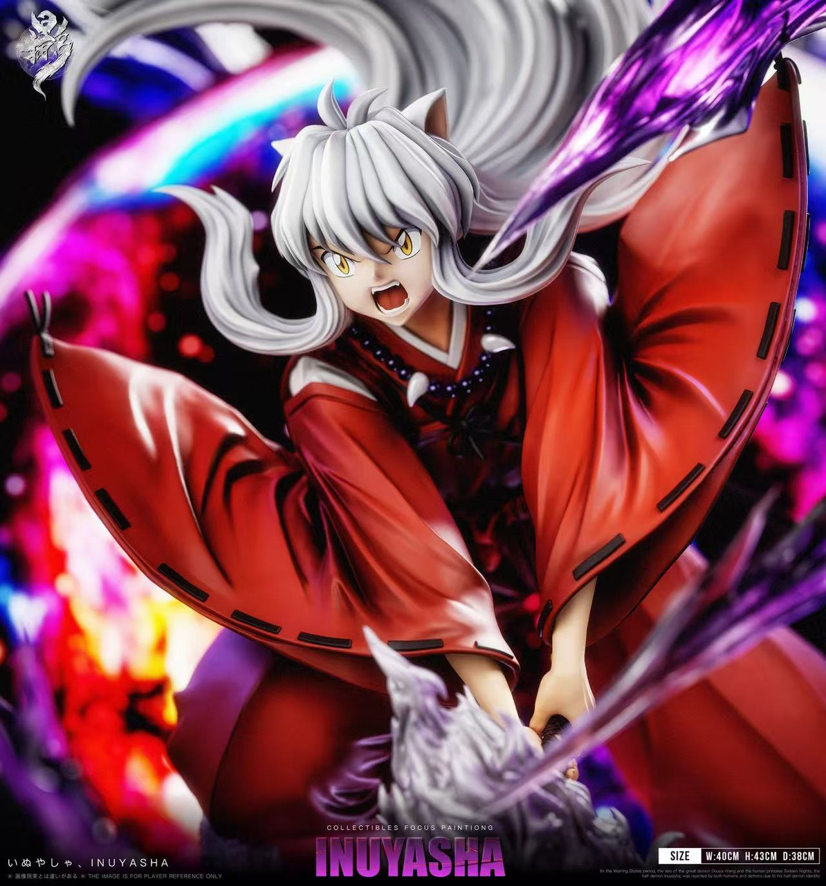 Inuyasha – Inuyasha LED Statue – LueYing Studio - Image 8