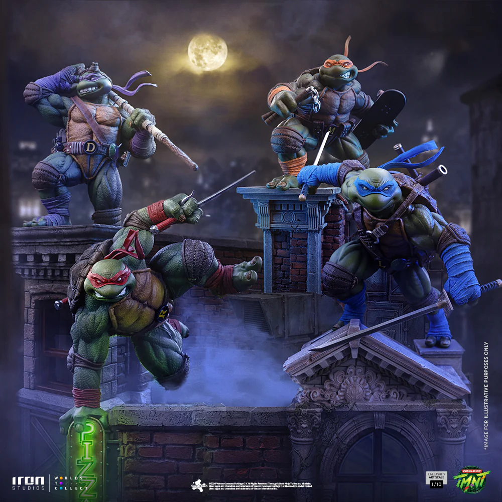 Iron Studio - Teenage Mutant Ninja Turtles Leonardo Art Scale 110 Statue