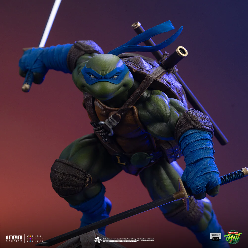 Iron Studio - Teenage Mutant Ninja Turtles Leonardo Art Scale 110 Statue