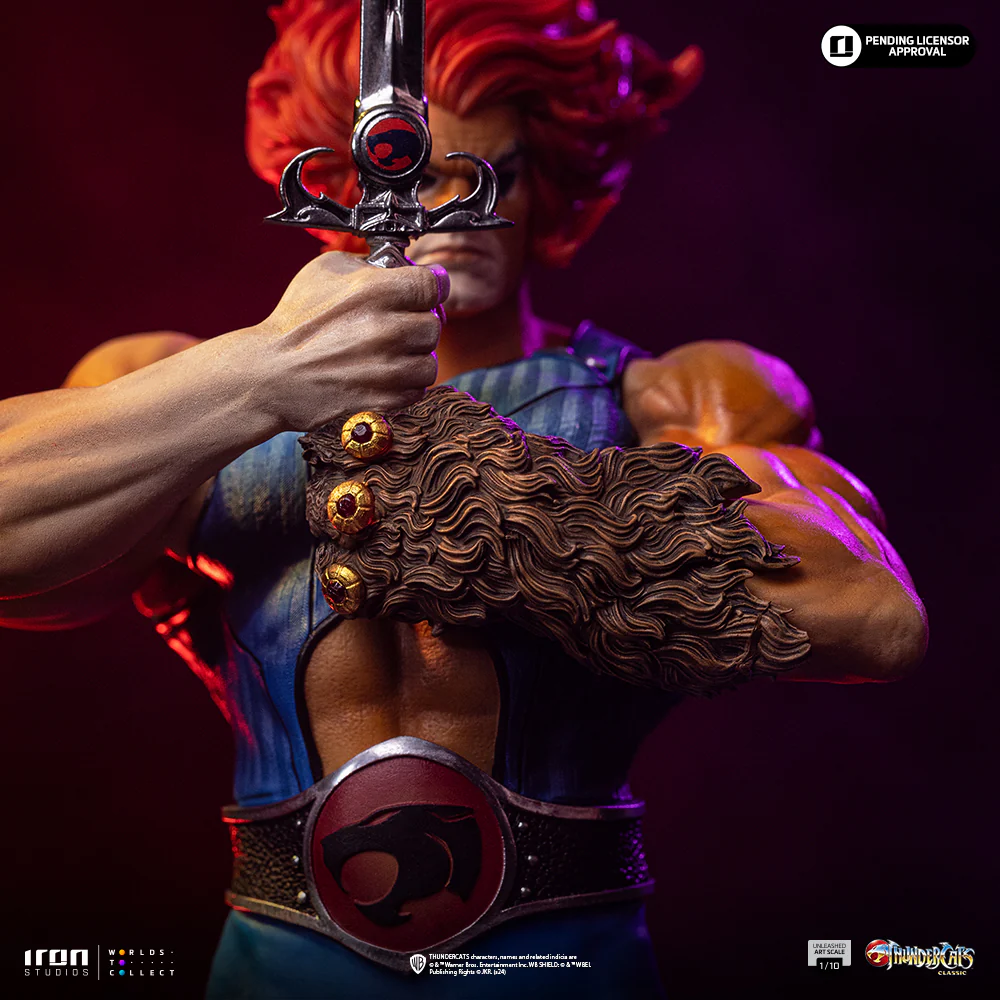 Iron Studio - ThunderCats Lion-O Unleashed Art Scale 110 Statue