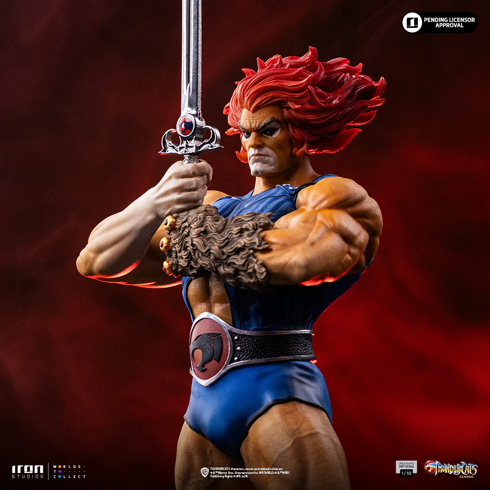 Iron Studio - ThunderCats Lion-O Unleashed Art Scale 110 Statue