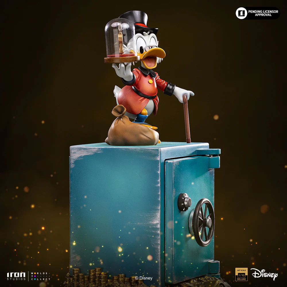 Iron Studio – DuckTales Art Scale Uncle Scrooge McDuck & Nephews 110 Scale Statue