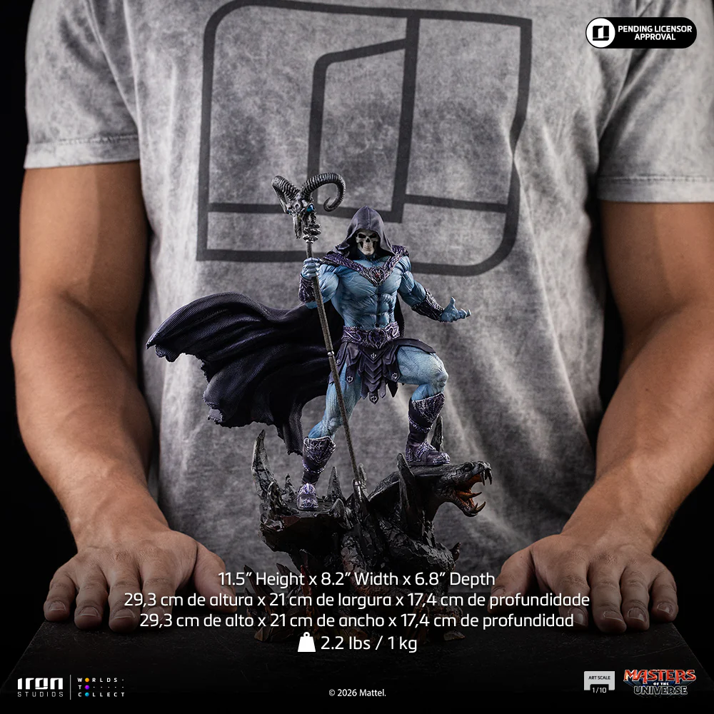 Iron Studio – Masters of the Universe Skeletor Art Scale 110 Statue
