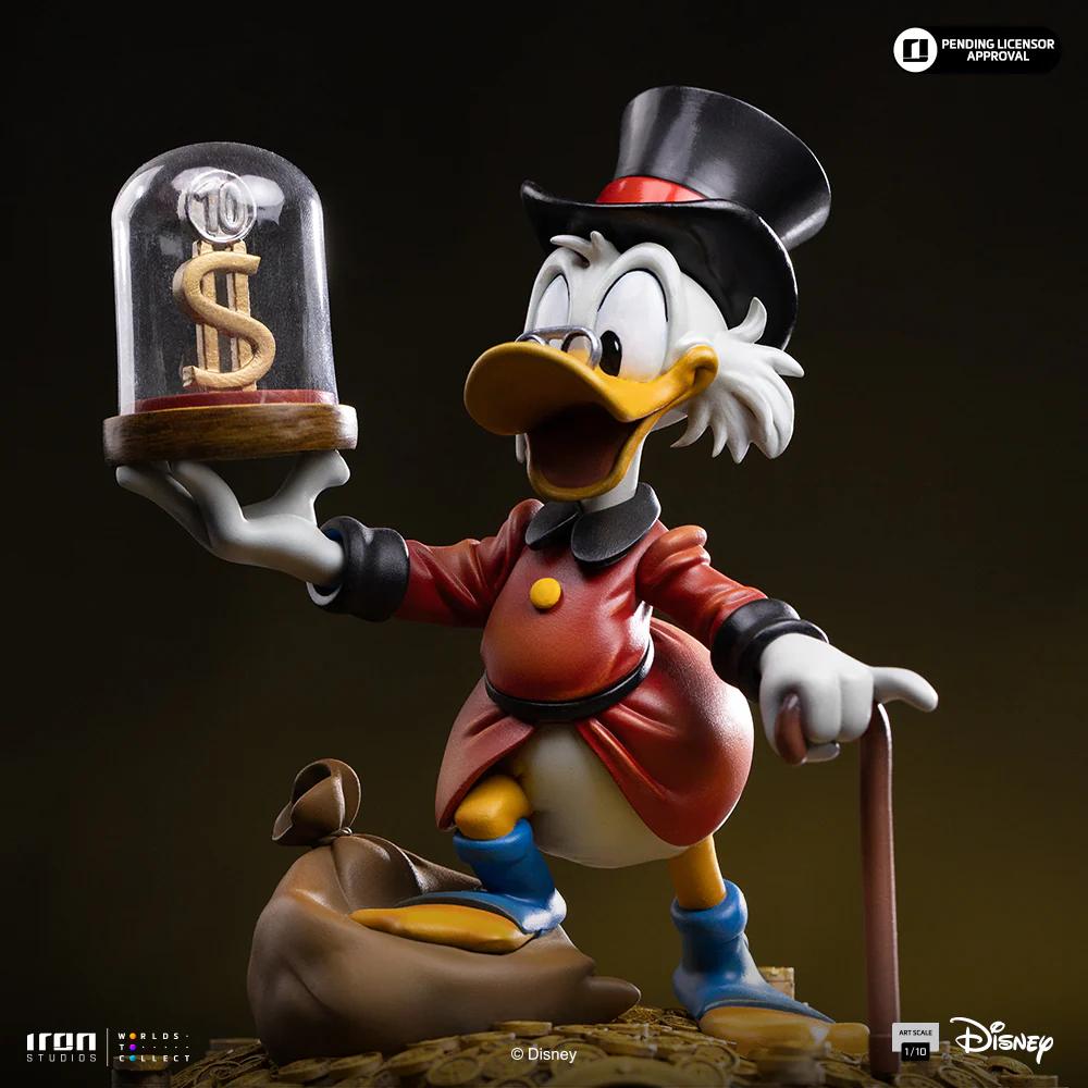 Iron Studios – DuckTales Uncle Scrooge McDuck Statue (Single Version)