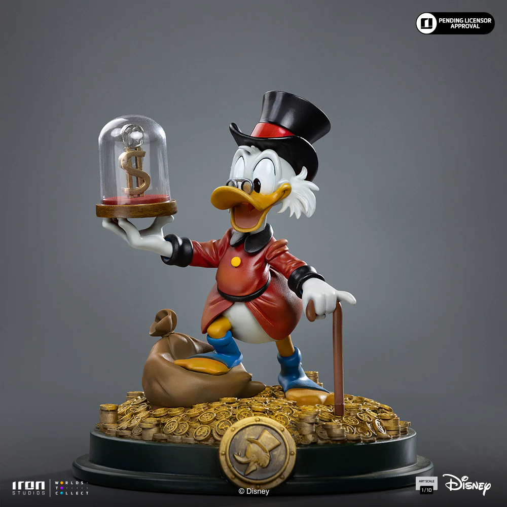 Iron Studios – DuckTales Uncle Scrooge McDuck Statue (Single Version)