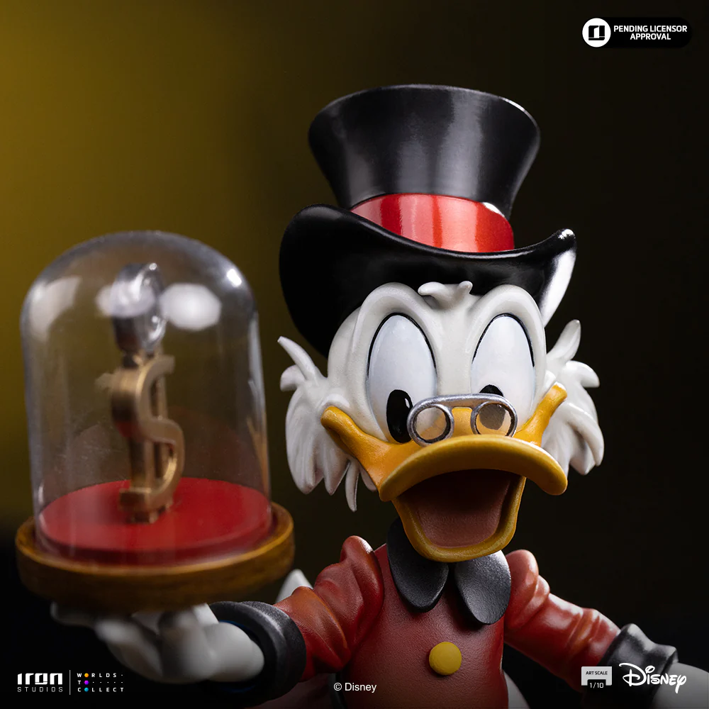 Iron Studios – DuckTales Uncle Scrooge McDuck Statue (Single Version)