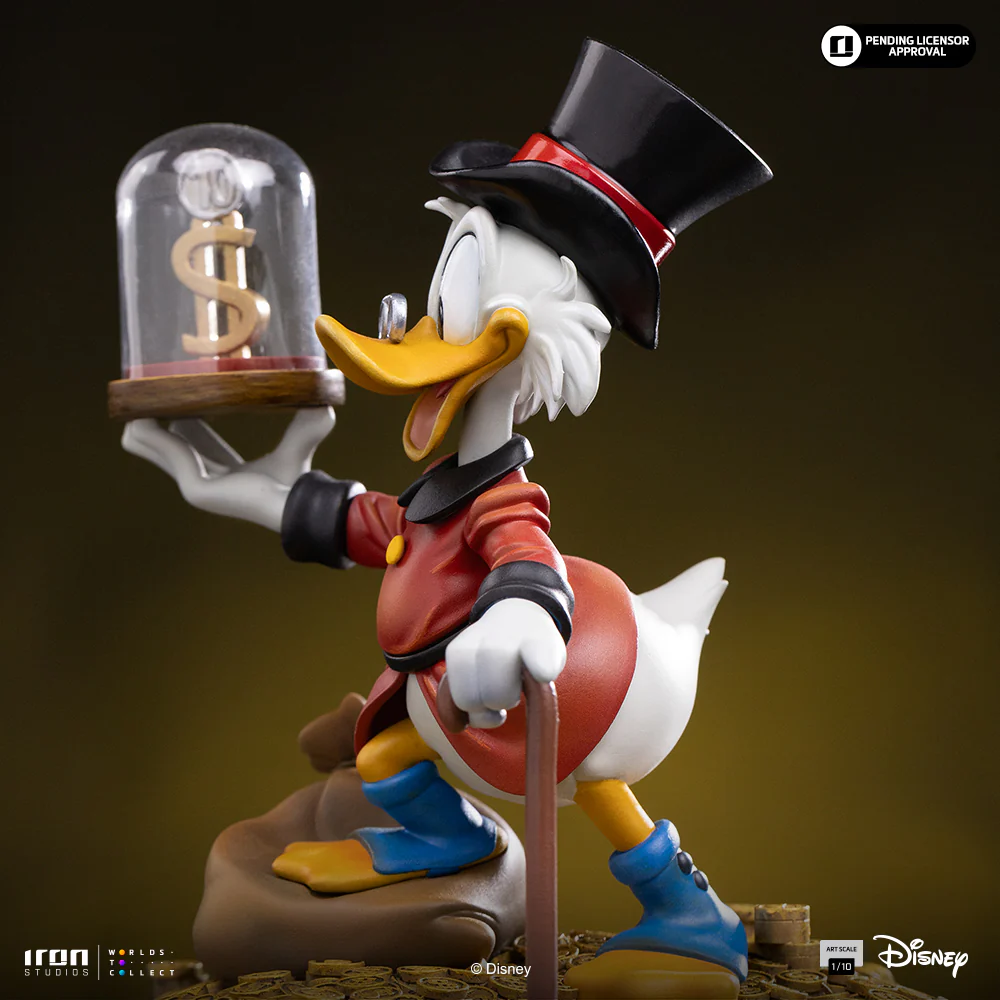 Iron Studios – DuckTales Uncle Scrooge McDuck Statue (Single Version)