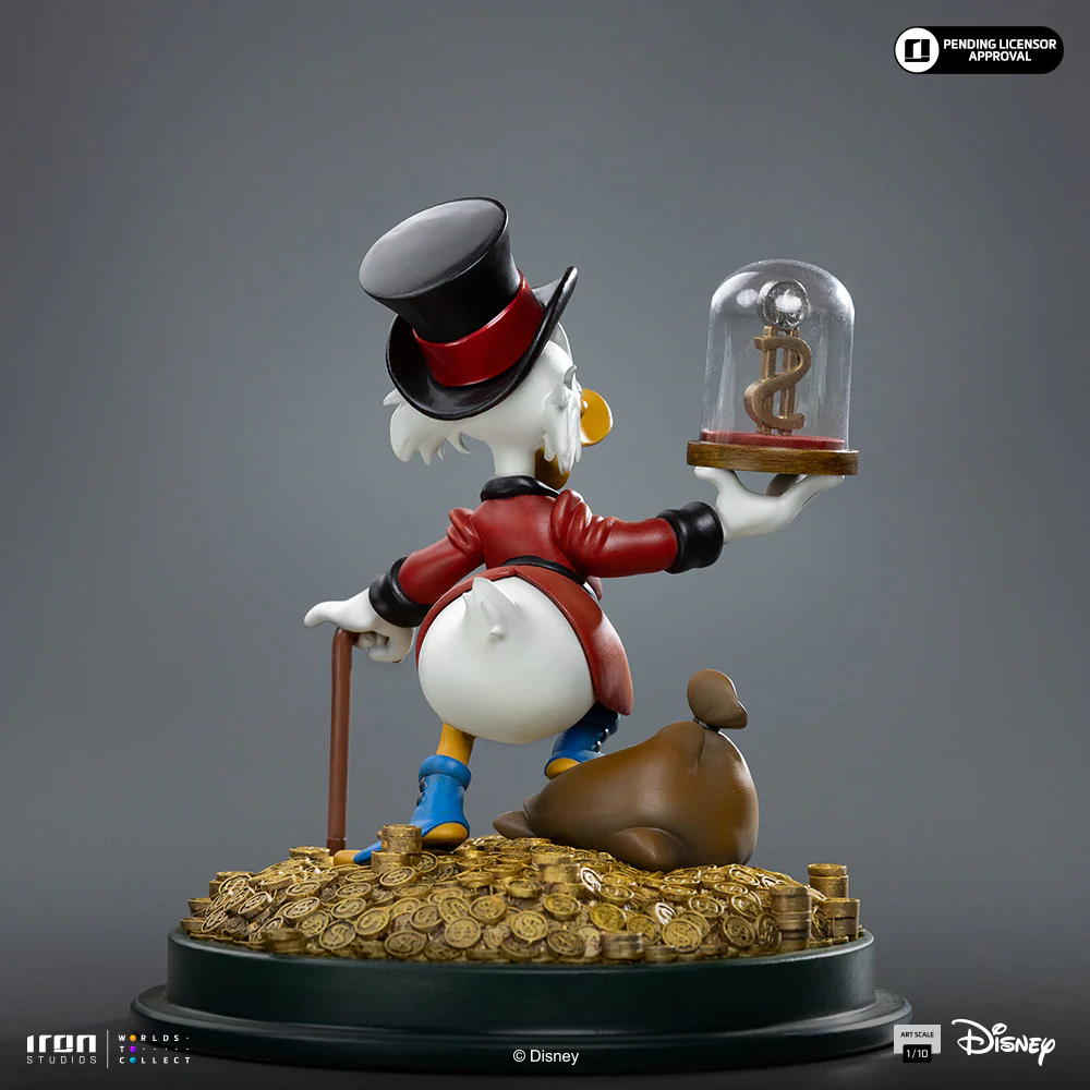 Iron Studios – DuckTales Uncle Scrooge McDuck Statue (Single Version)