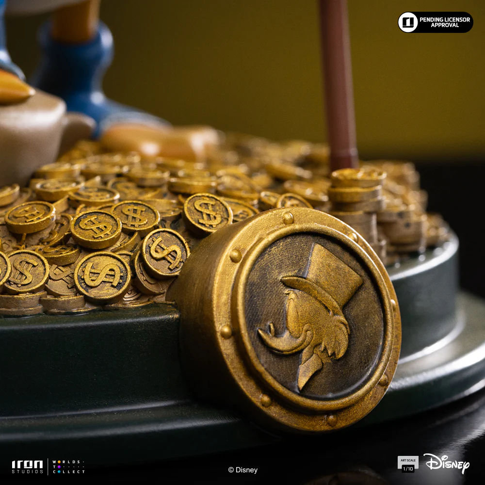 Iron Studios – DuckTales Uncle Scrooge McDuck Statue (Single Version)