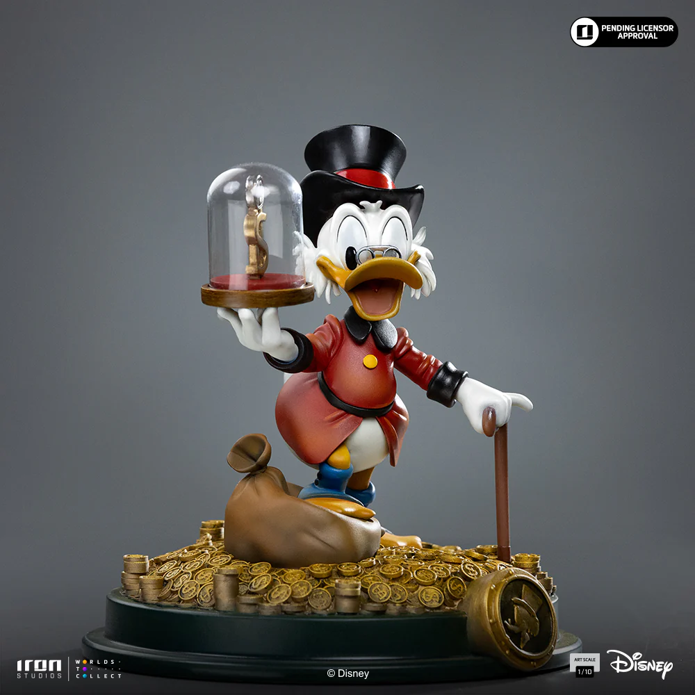 Iron Studios – DuckTales Uncle Scrooge McDuck Statue (Single Version)