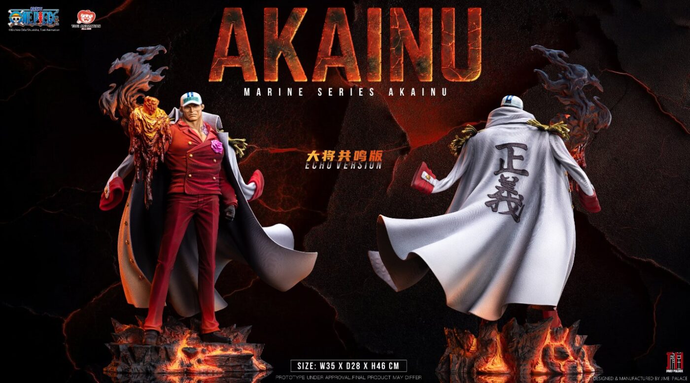 JIMEI PALACE Studio - ONE PIECE Akainu 16 Collectible Statue TEJM-200598A TEJM-200599A TEJM-200600B TEJM-200601B (Licensed)